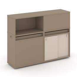 Набор 20 Тумба двойная с надставкой ES.NB.2N-20